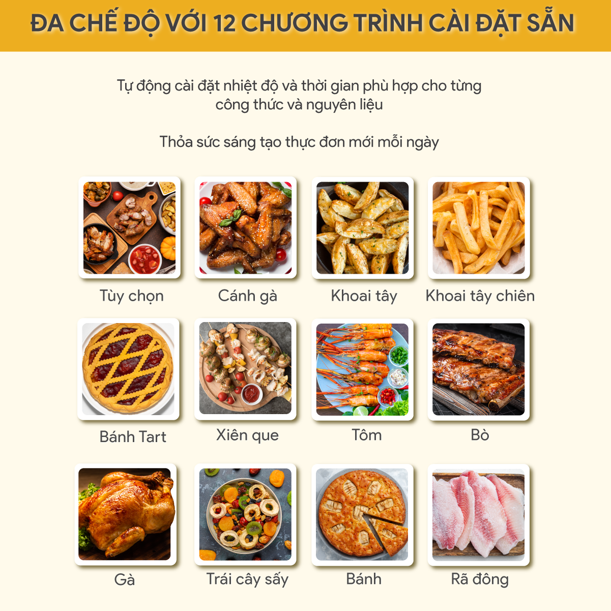 Nồi Chiên Không Dầu BlueStone AFB-5861 7 Lít 1800W - Hàng Chính Hãng