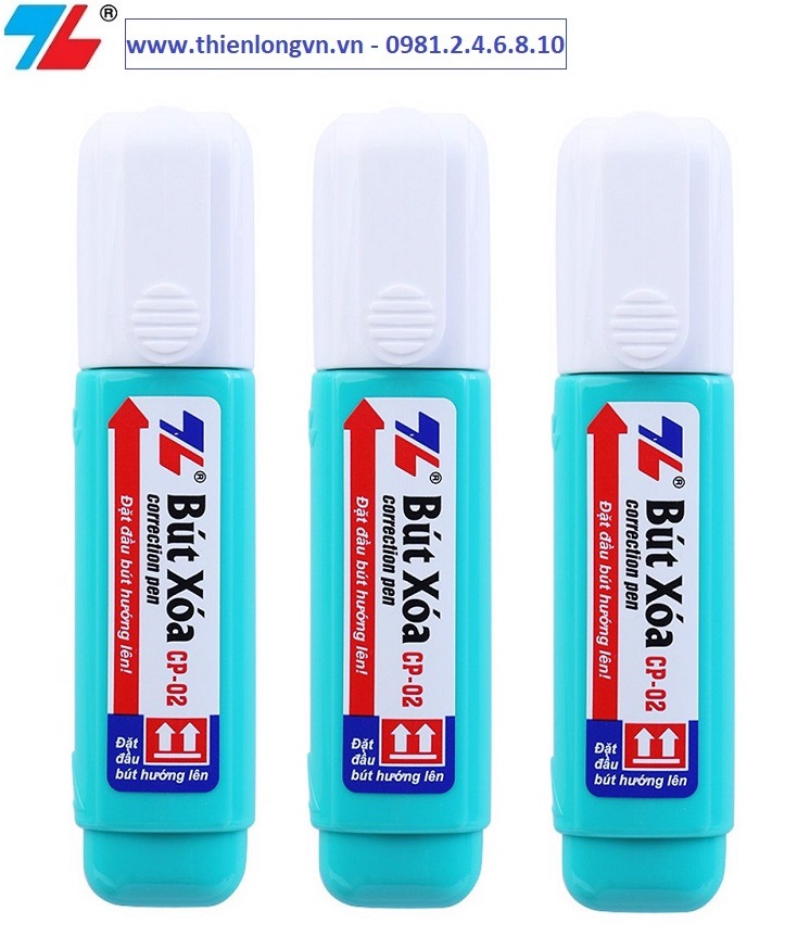 Combo 3 cây bút xóa 12ml Thiên Long CP-02