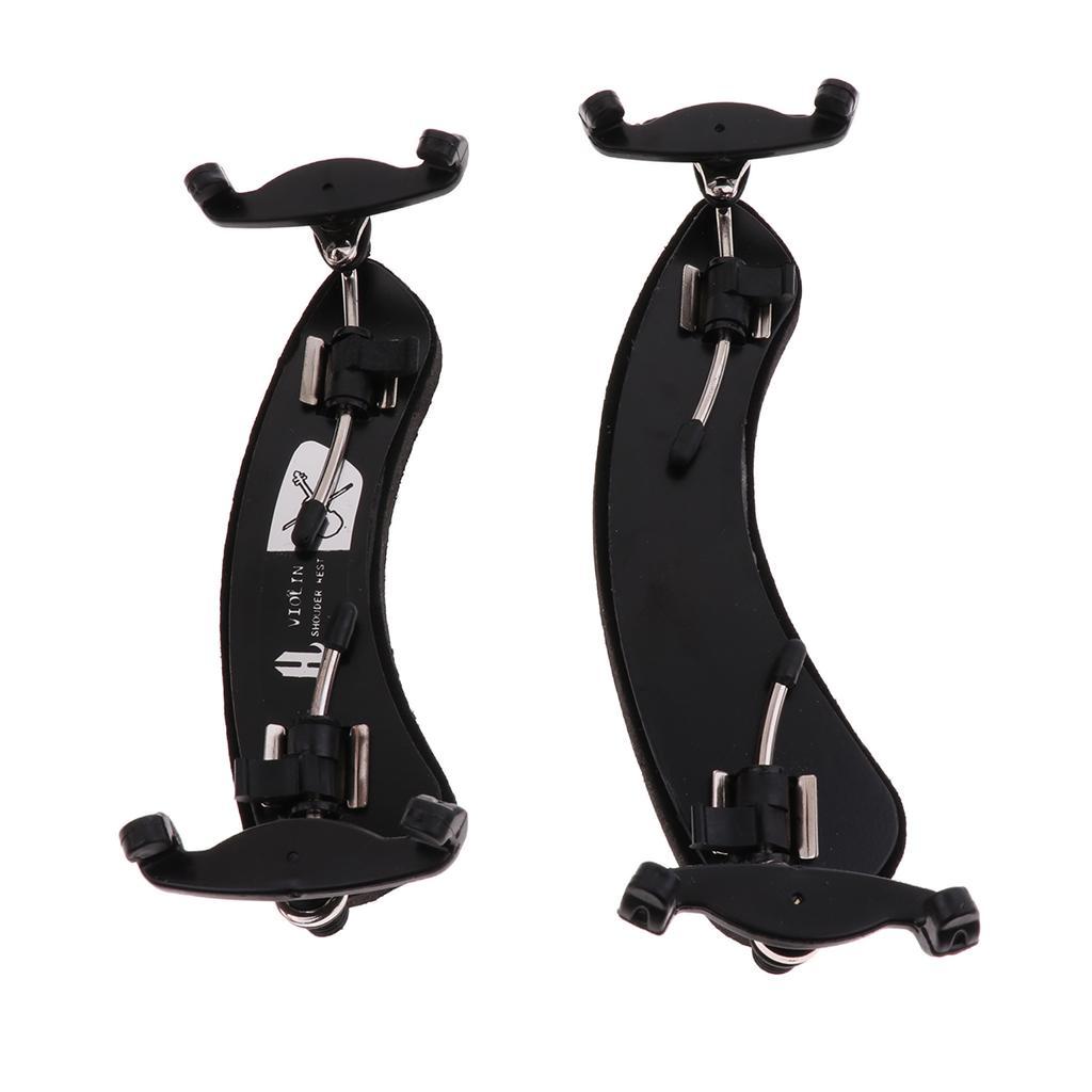 Adjustable Violin Fiddle Shoulder Rest Padding Support Holder Black #1
