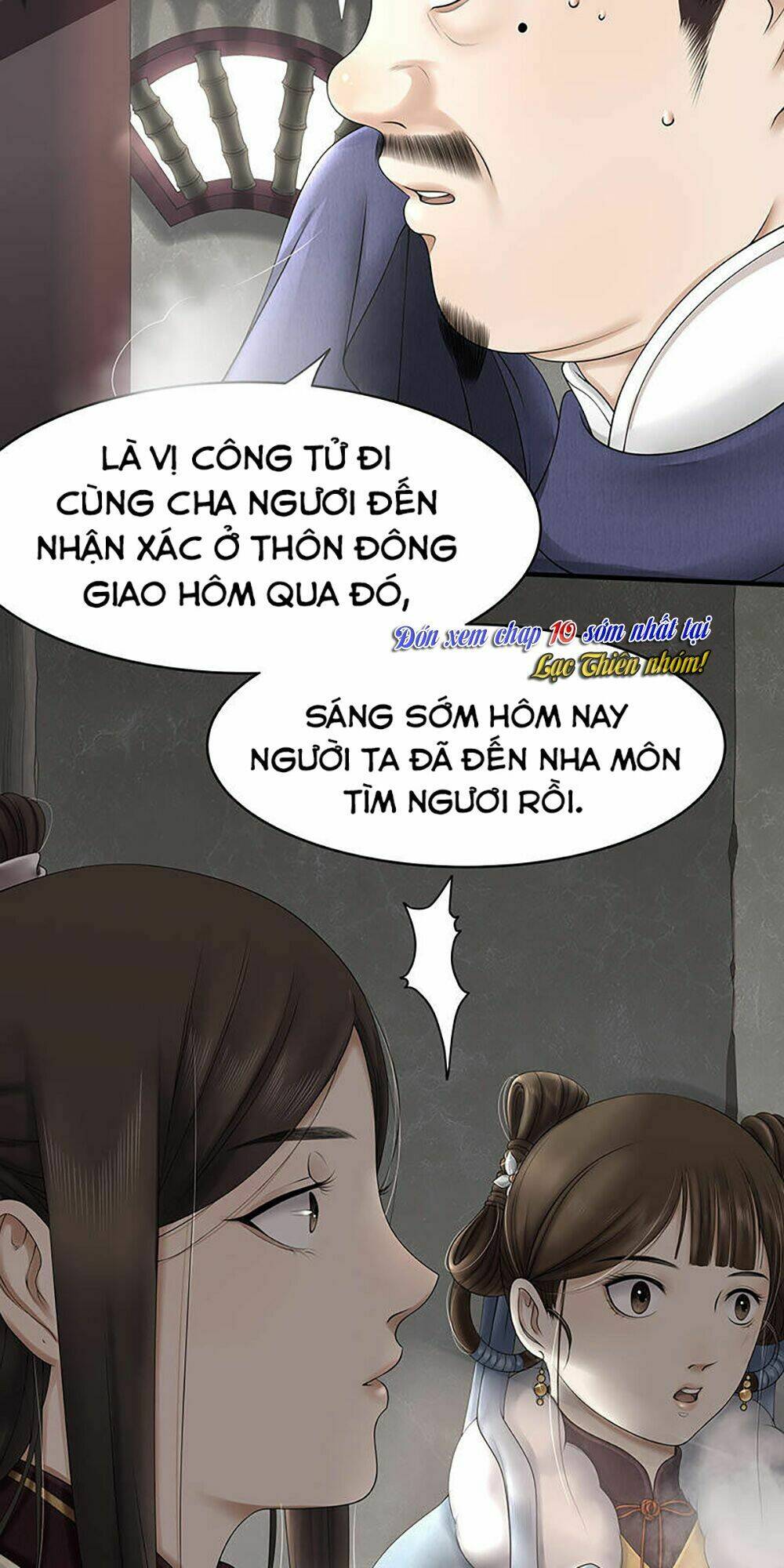 nữ ngỗ tác họa cốt chapter 9 36