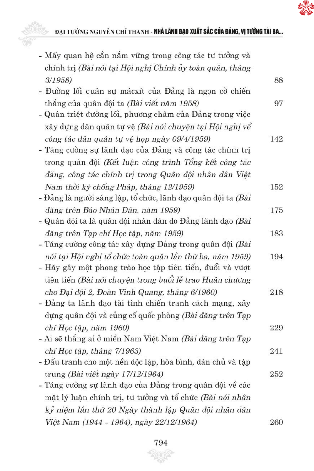 Đại tướng Nguyễn Chí Thanh nhà lãnh đạo xuất sắc của Đảng vị tướng tài ba của quân đội nhân dân Việt Nam ( bản in 2024)