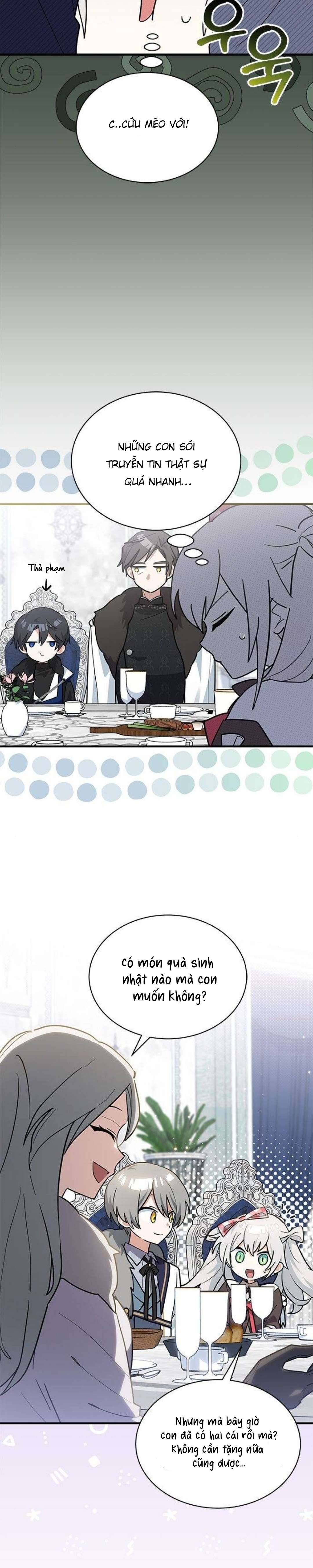 mèo con được gia tộc sói nhận nuôi? chapter 30 11