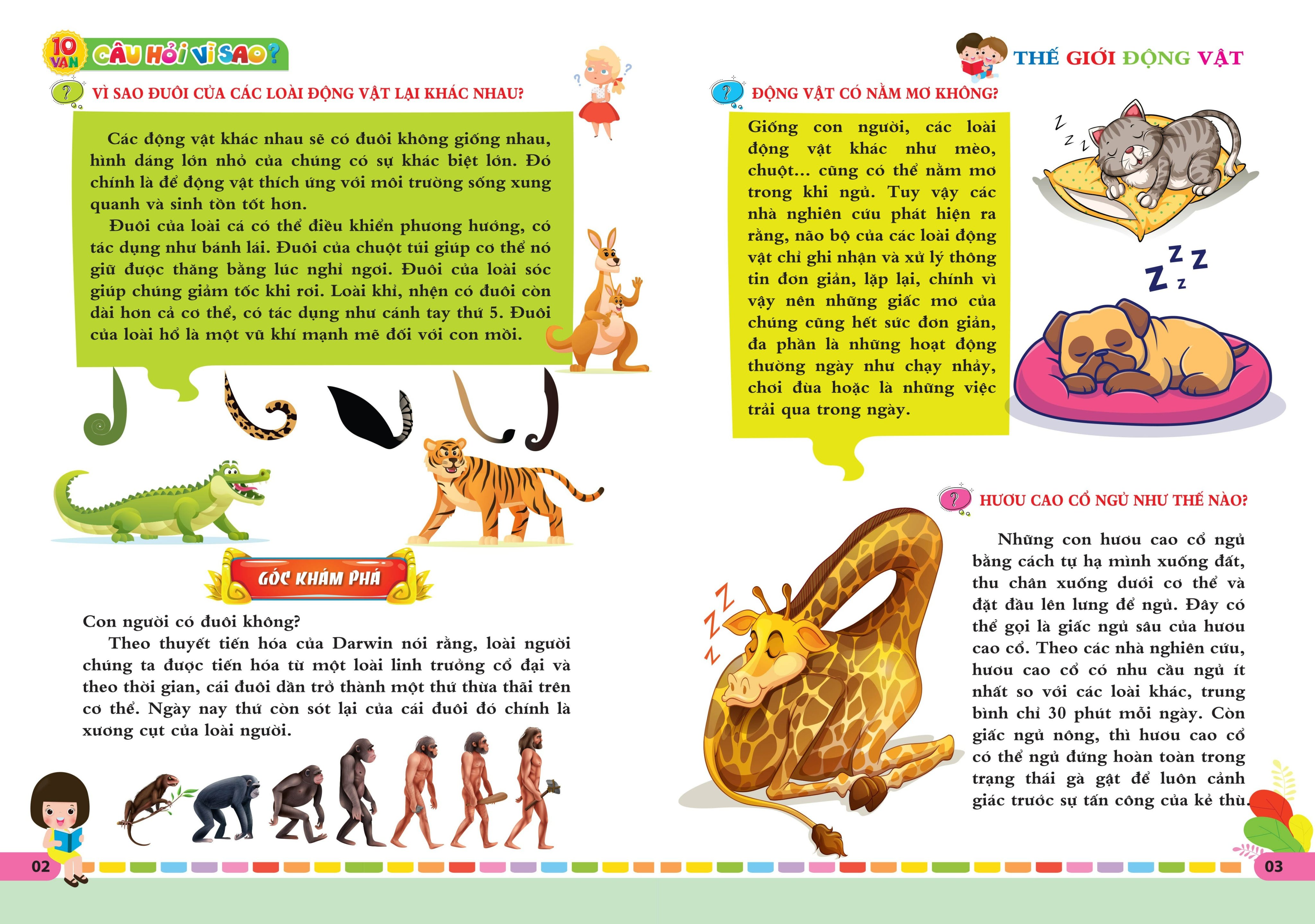 Sách - 10 Vạn Câu Hỏi Vì Sao: Thế Giới Động Vật Tập 1