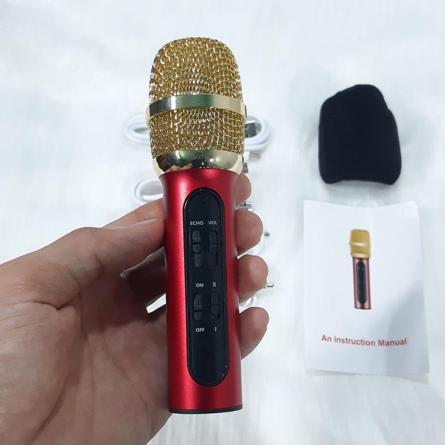 Micro Livestream Thu Âm C11, Mic Thu Âm, Hát Live Stream, Karaoke Online, Tặng Tai Nghe Chính Hãng Bảo Hành 6 Tháng