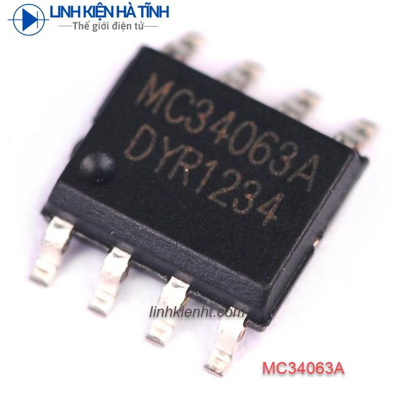 IC NGUỒN MC34063 DÁN MC34063A SOP-8