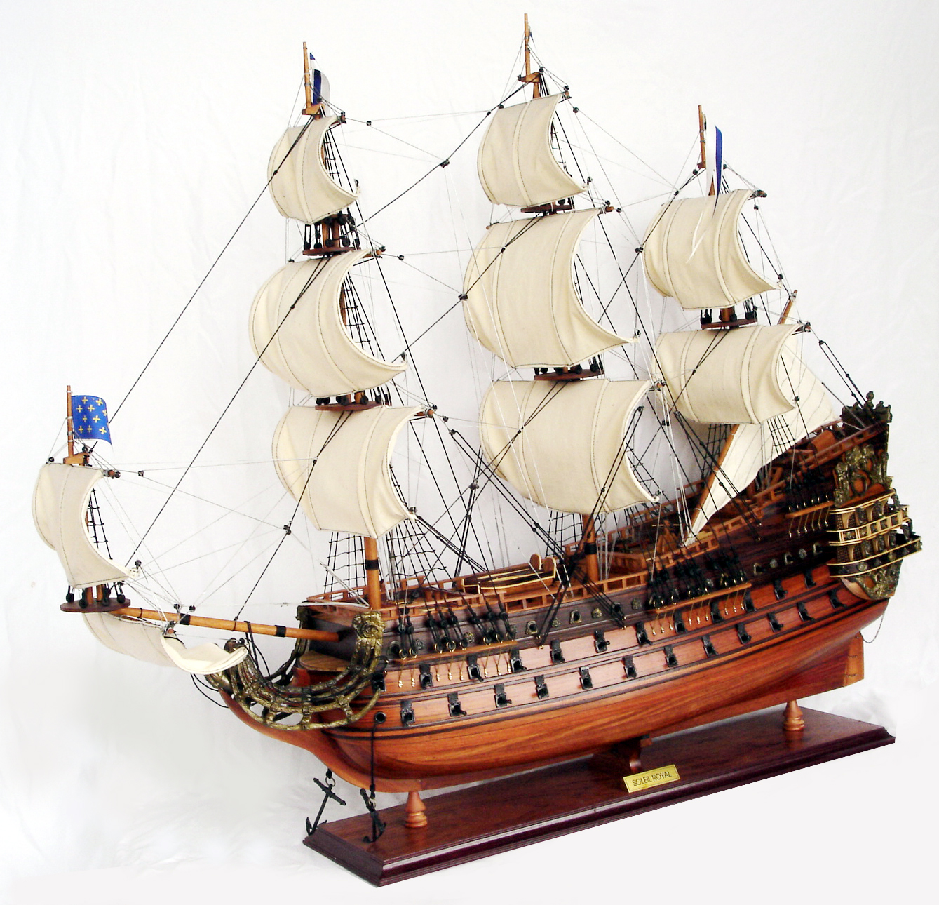 Thuyền buồm trang trí SOLEIL ROYAL - 80cm