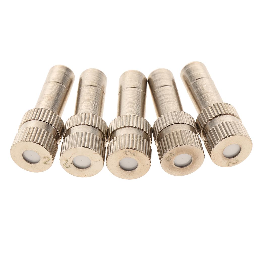 10 x 0.2mm Low Pressure  Nozzle 6mm Mist Nozzle Irrigation Tool