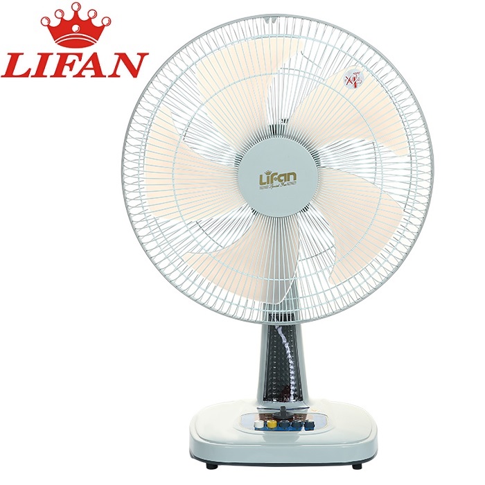 Quạt bàn 5 cánh 45W Lifan B-398 - Giao màu ngẫu nhiên - Hàng chính hãng