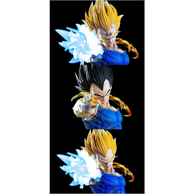 Mô hình figure vegeta ls ba đầu thay thế có đèn led