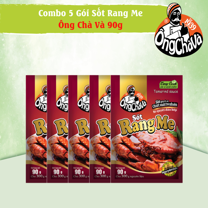 Combo 5 Gói Sốt Rang Me Ông Chà Và 90g (Tamarind Sauce)
