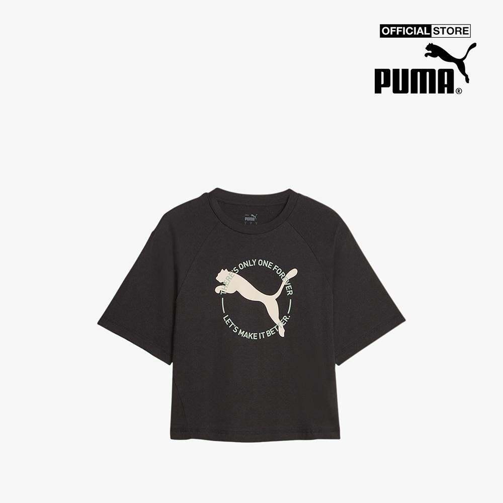 PUMA - Áo thun nữ cổ tròn tay ngắn Better Sportswear 676066-0