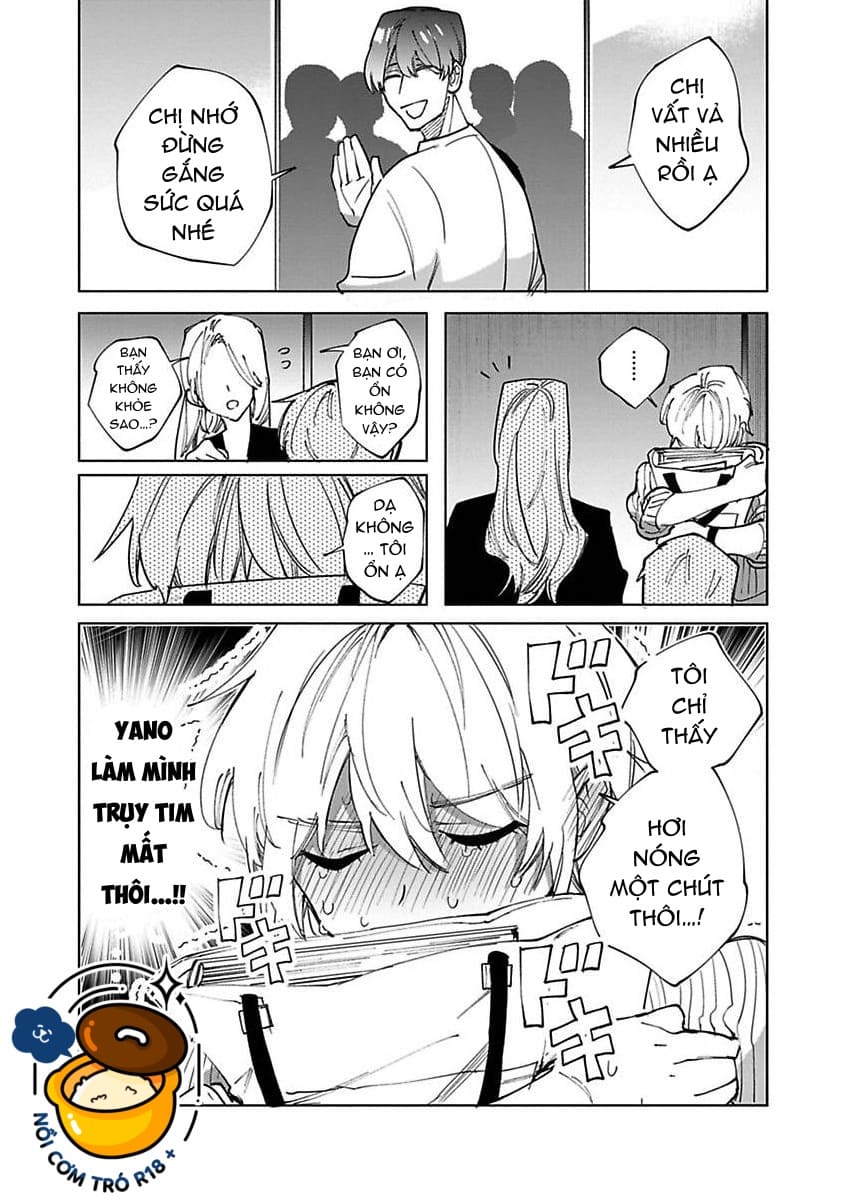 hậu bối yandere muốn cứu vớt ''nô lệ của tư bản'' chapter 4.1 8