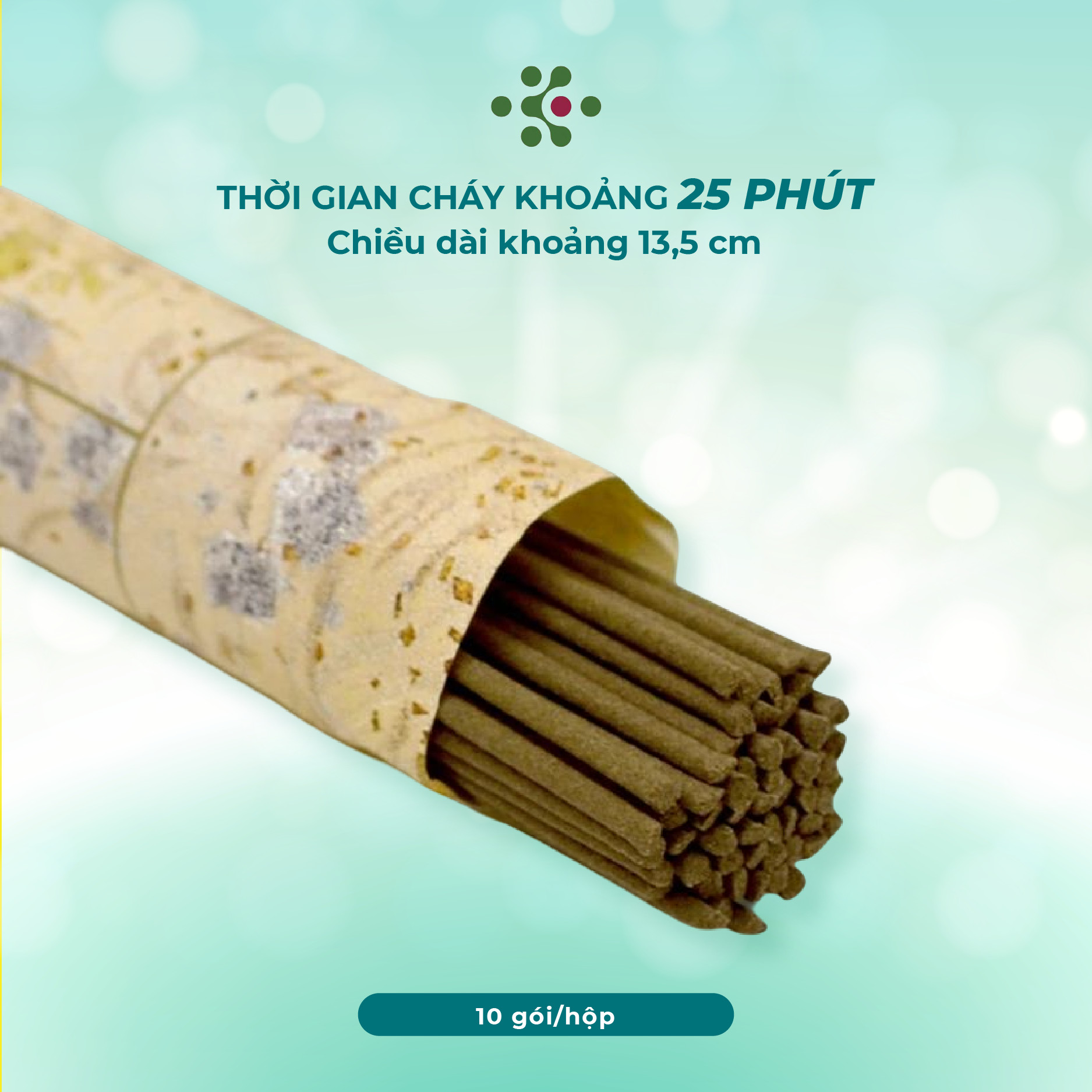 Hộp quà sơn mài cao cấp 10 gói nhang thơm Karin Hi-en thương hiệu Kunjudo Nhật Bản