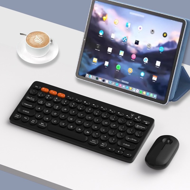 Bộ Bàn Phím Chuột không dây Bluetooth 5.0 USB2.4g K902  cho máy tính , Laptop , điện thoại , Tablet hàng nhập khẩu