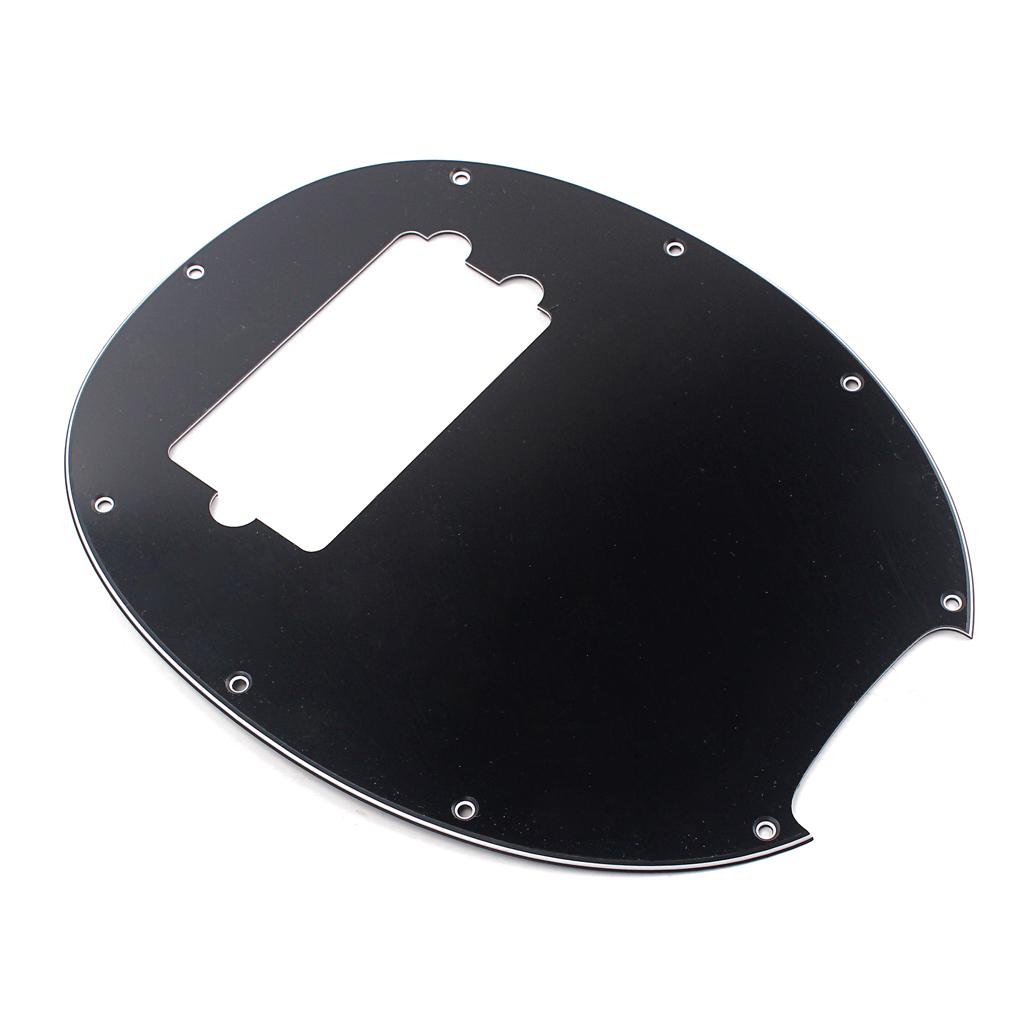 Sunnimix Bền Nhựa Pickguard Cho Âm Nhạc Nam 4 Guitar Bass Phụ Kiện