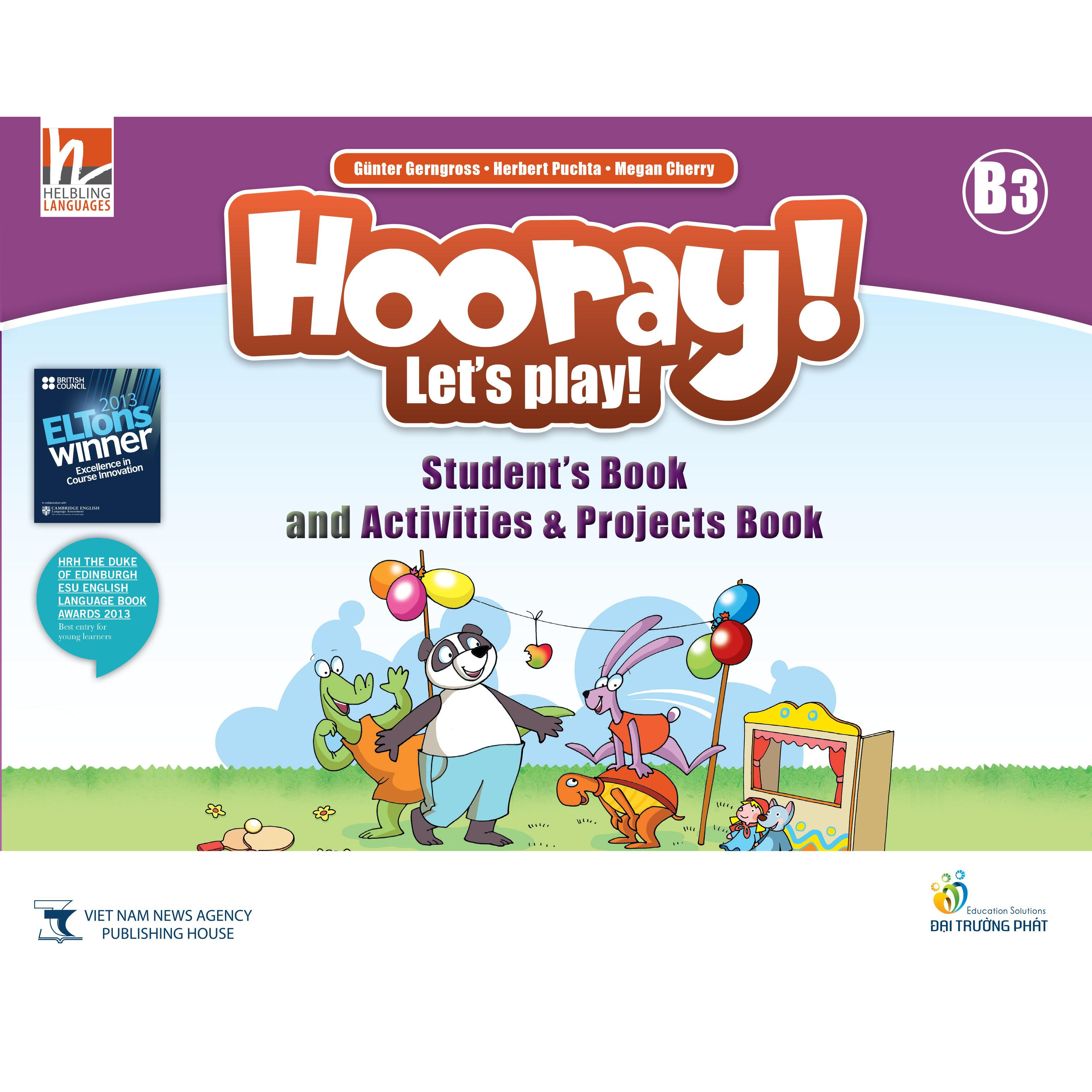 Hooray Let's Play B3 Student's Book and Activities & Projects