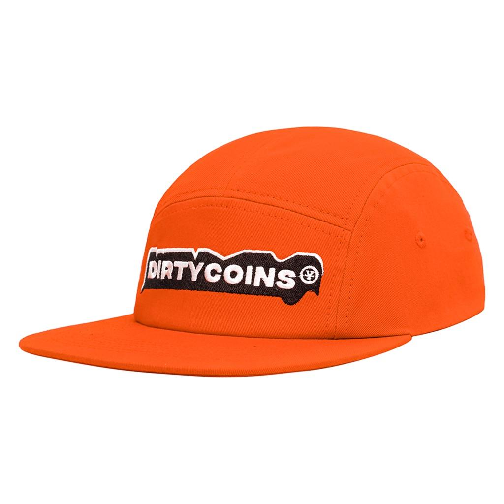 DirtyCoins Nón 5 Panels Cap - Orange