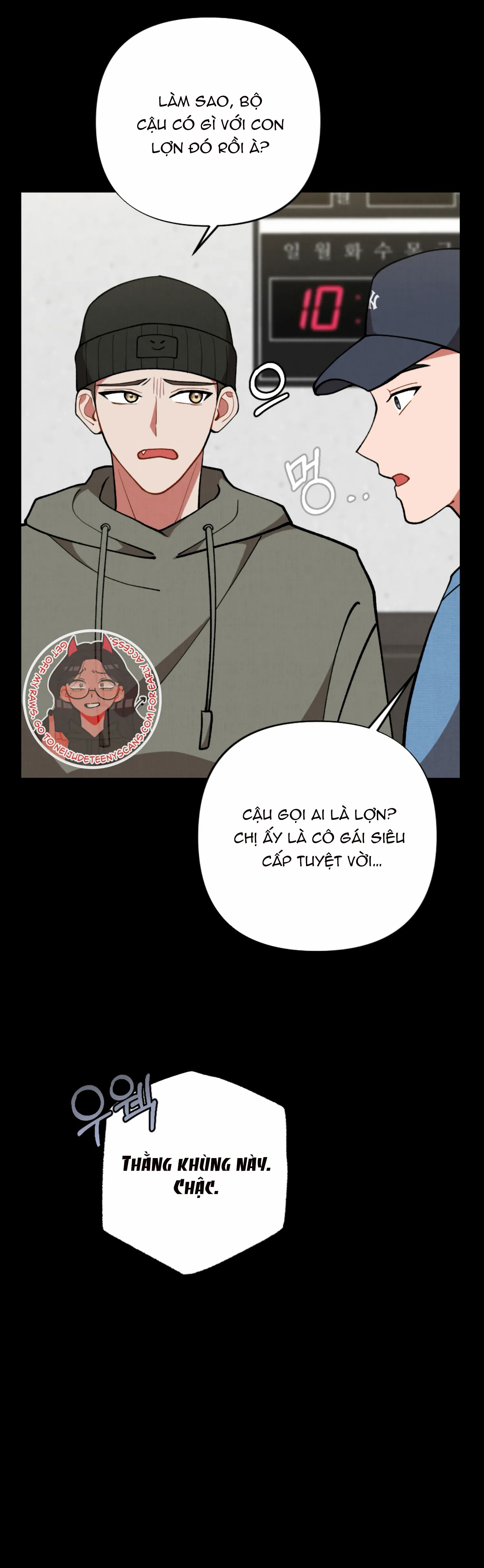 [18+] bạn của em trai không thể to như vậy! chapter 9.2 15