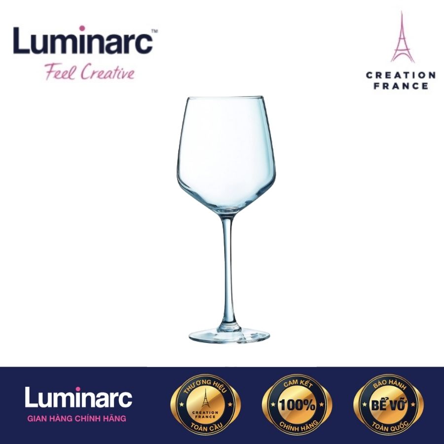 Bộ 6 Ly Rượu Vang Thuỷ Tinh Luminarc Val Surloire 470ml - LUVAL9570