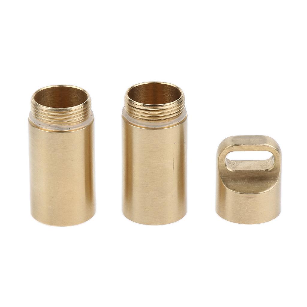 Portable Pill Case Waterproof Medicine Container Box Outdoor Emergency Tool