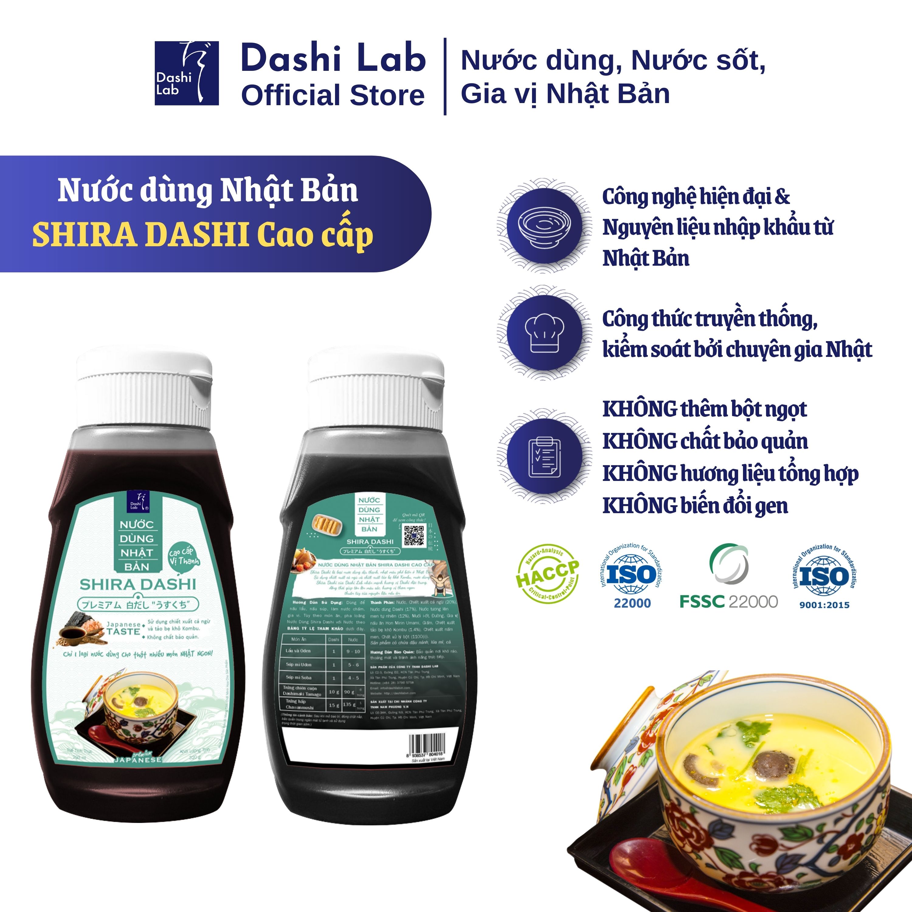 Combo Mì Udon Và Nước Dùng Shira DASHI LAB Sự Kết Hợp Chuẩn Nhật Hương Vị Đậm Đà Khó Quên