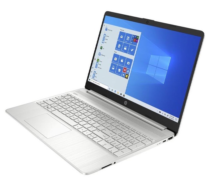 Laptop HP 15-DW3033dx (405F6UA) (Core i3-1115G4, 8GB Ram, 256GB SSD NVme, 15.6 inch FHD, BT, Win10S, Silver - Hàng Nhập Khẩu