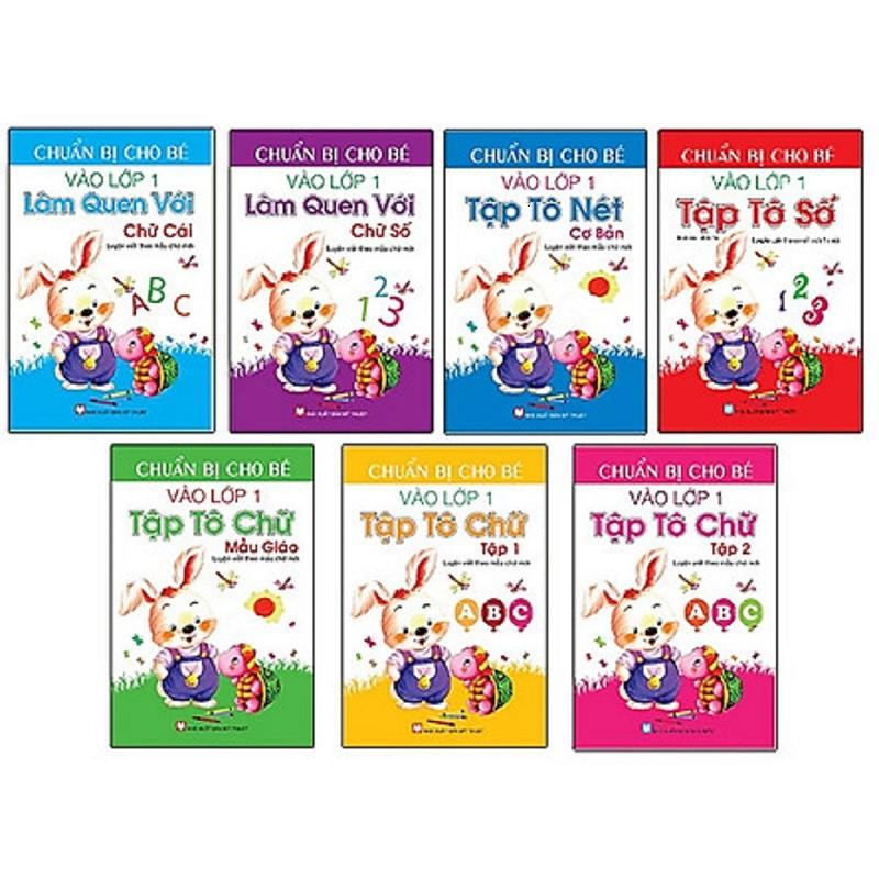 Chuẩn Bị Cho Bé Vào Lớp 1 Tập Tô Chữ - Bản Quyền