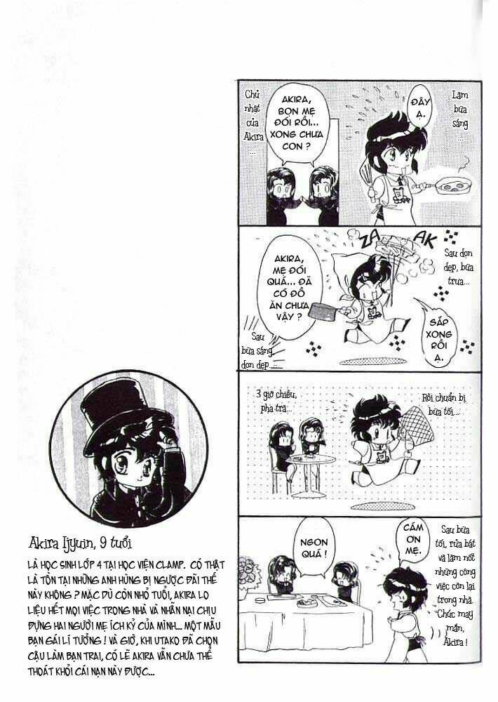 đội thám tử học viện clamp - ngoại truyện akira chapter 3 2