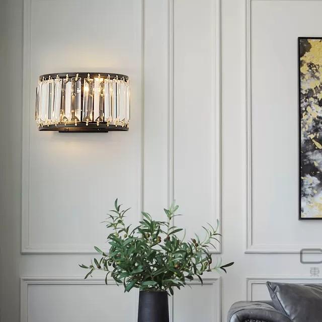 Đèn tường phale bán nguyệt, đèn decor DT1137 kèm bóng led