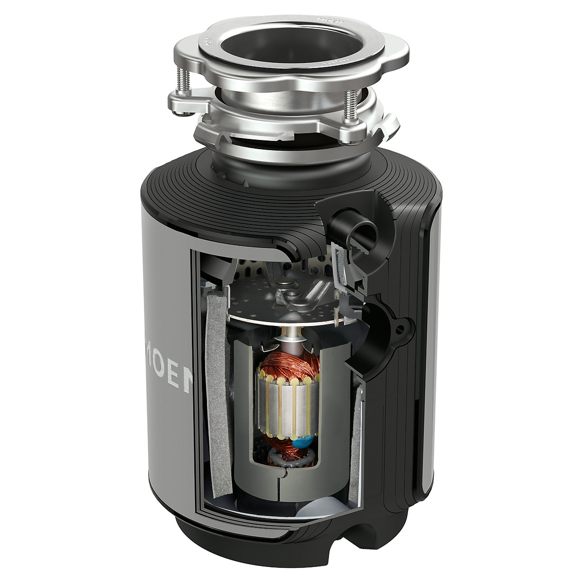 Máy xay rác bồn rửa chén + bộ nút nhấn MOEN GX50MCL+PJW1001