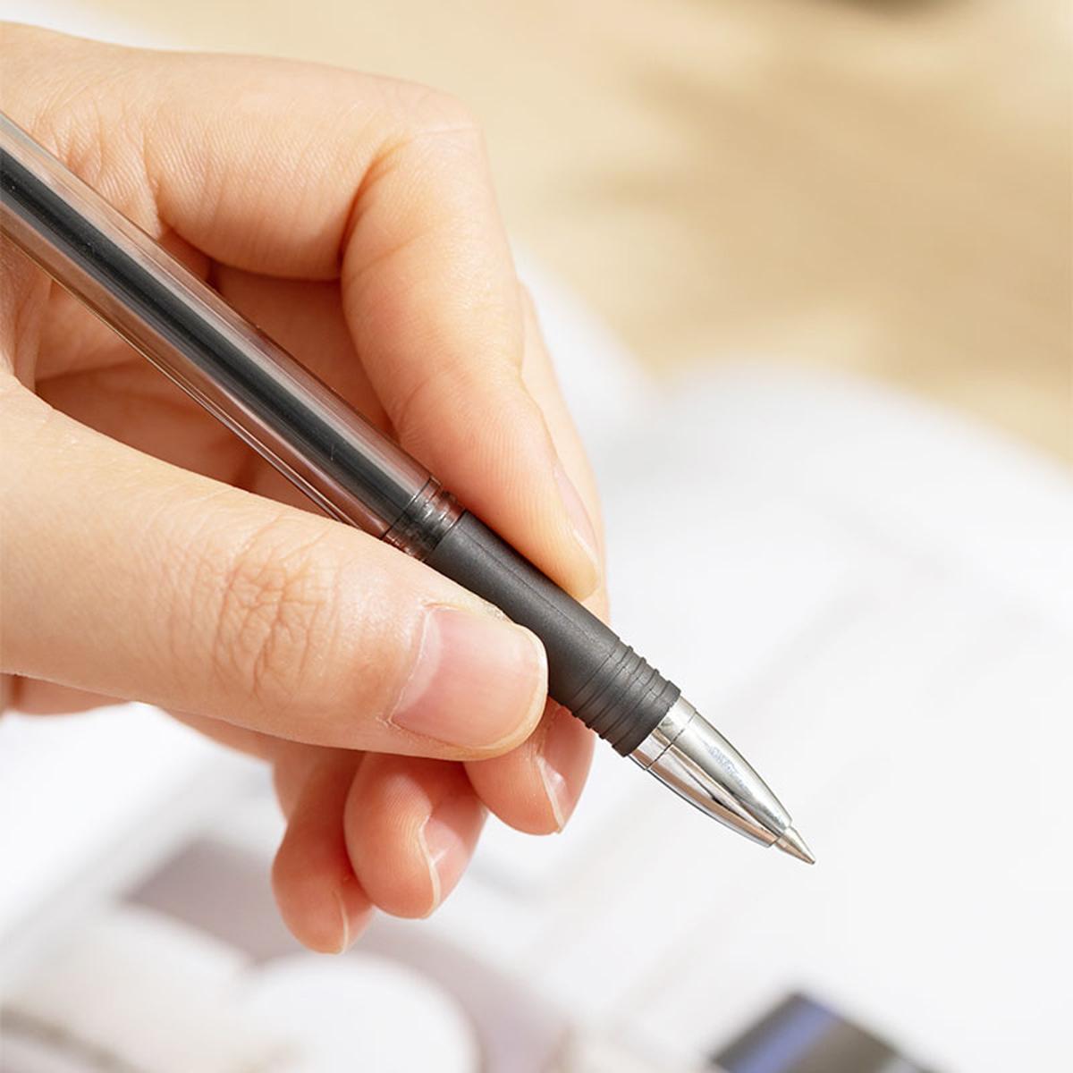 Bút Gel 0.5 mm - Deli EG85-BK - Mực Đen