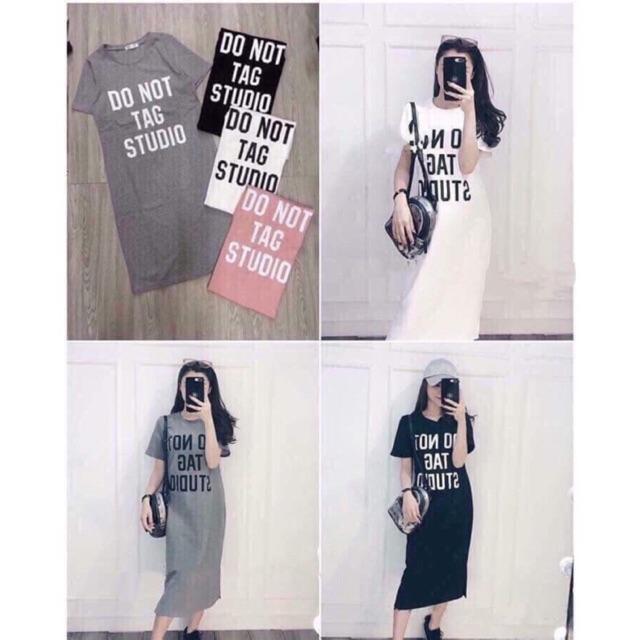 Váy Maxi Thể Thao Dáng Suông DO NOT TAG STUDIO - Chất Thun Cotton