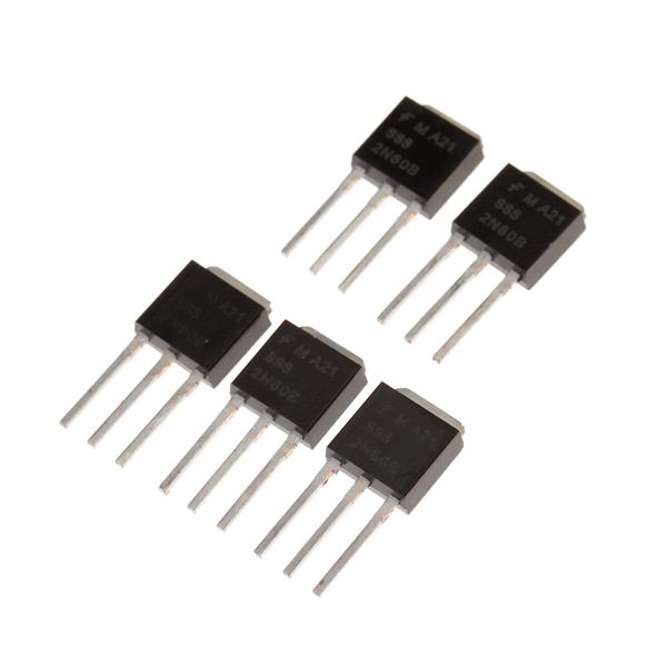 10 Pcs. N-channel Power MOSFET 2N60 2A 600V
