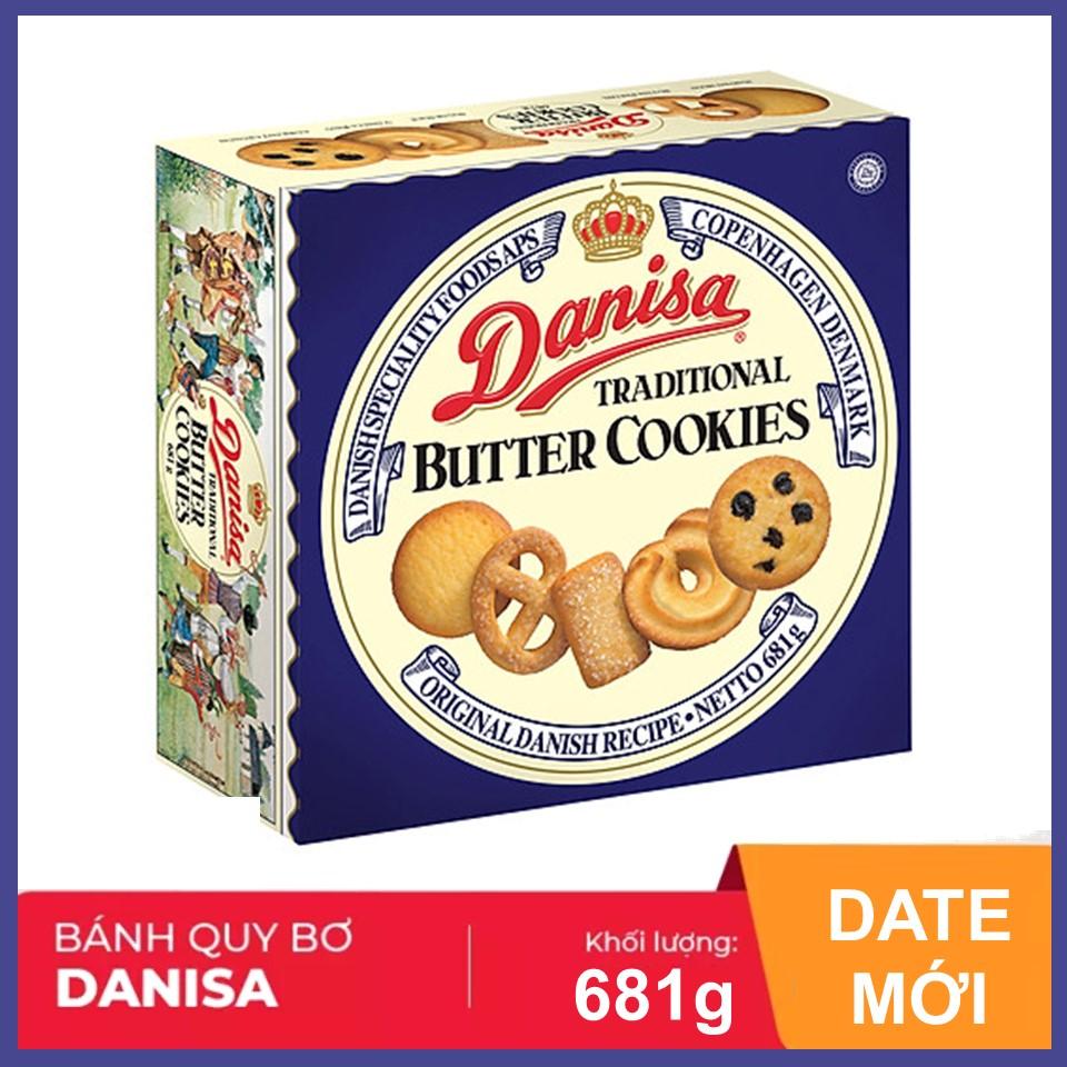 Bánh quy bơ Danisa Size lớn Hộp 681g (date mới)