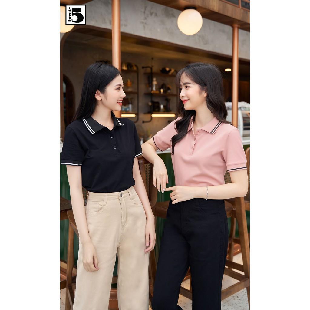 Quần kaki nữ suông ống rộng, gấu tua rua Twentyfive 3766