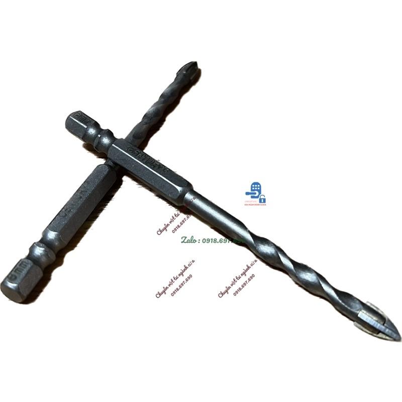 Mũi khoan đa năng 6mm 4 cạnh chuôi LỤc giác CENTURY