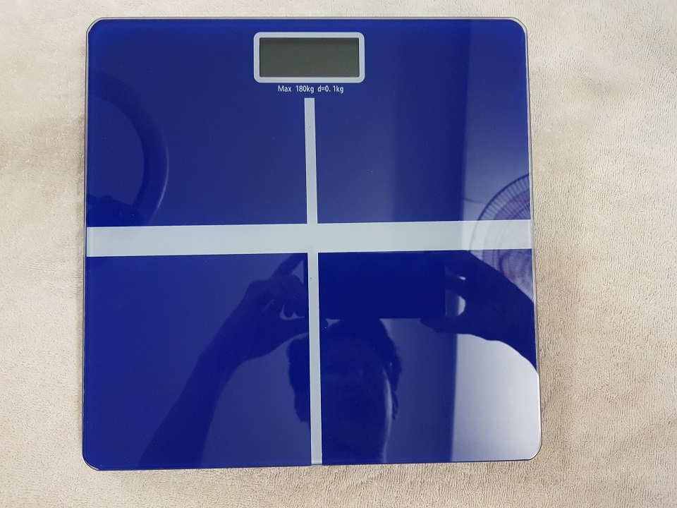 Cân sức khỏe điện tử iSCALE cân tối đa 180kg (màu ngẫu nhiên) - Cân điện tử 180kg - Hàng chính hãng