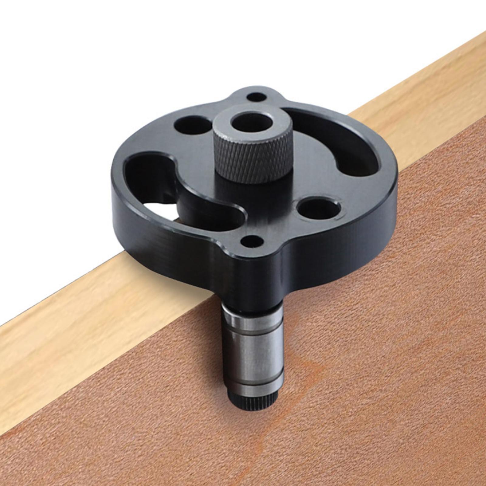 2pcs 2-10mm Self-Centering Doweling Jig Set Vertical Hole Puncher Locator