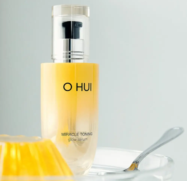 Tinh chất sáng da căng bóng chứa AHA/PHA giúp da săn chắc rạng rỡ OHUI Miracle Toning Glow Serum 20ml