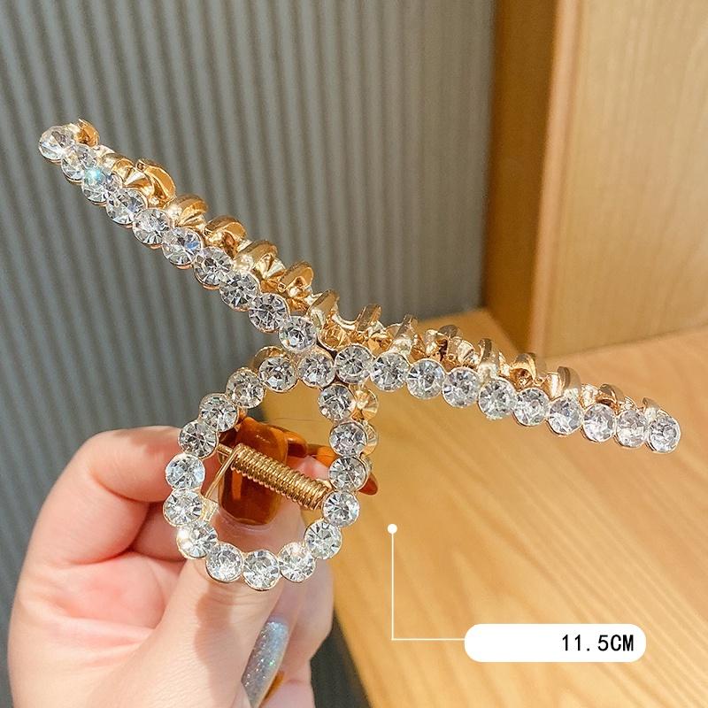 Kẹp tóc Hàn Quốc kẹp tóc kim loại Aikimo cặp tóc kim loại càng cua siêu sang chảnh hottrend KD1
