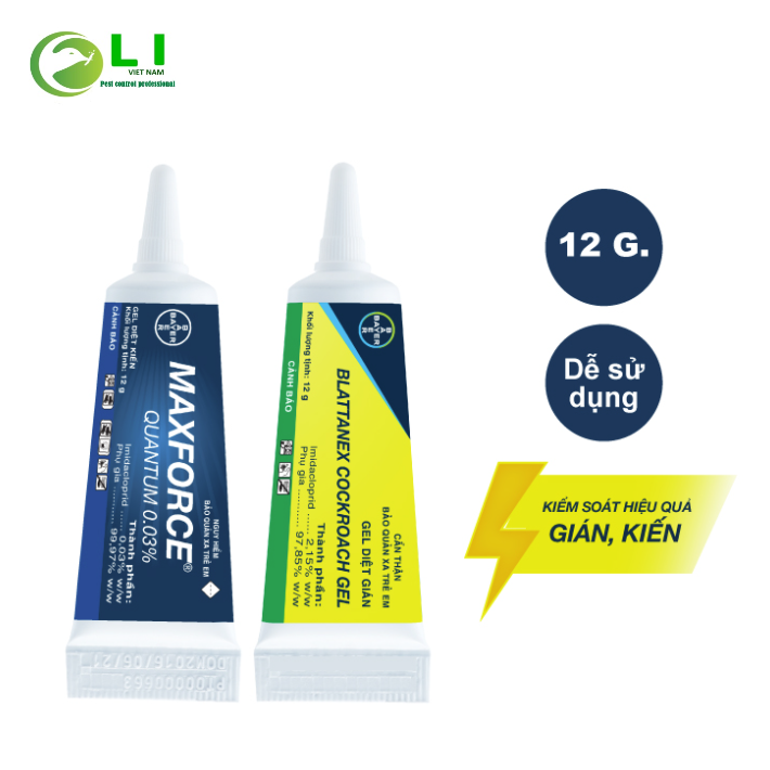 Gel Diệt Gián BLATTANEX COCKROACH - BAYER 12gram