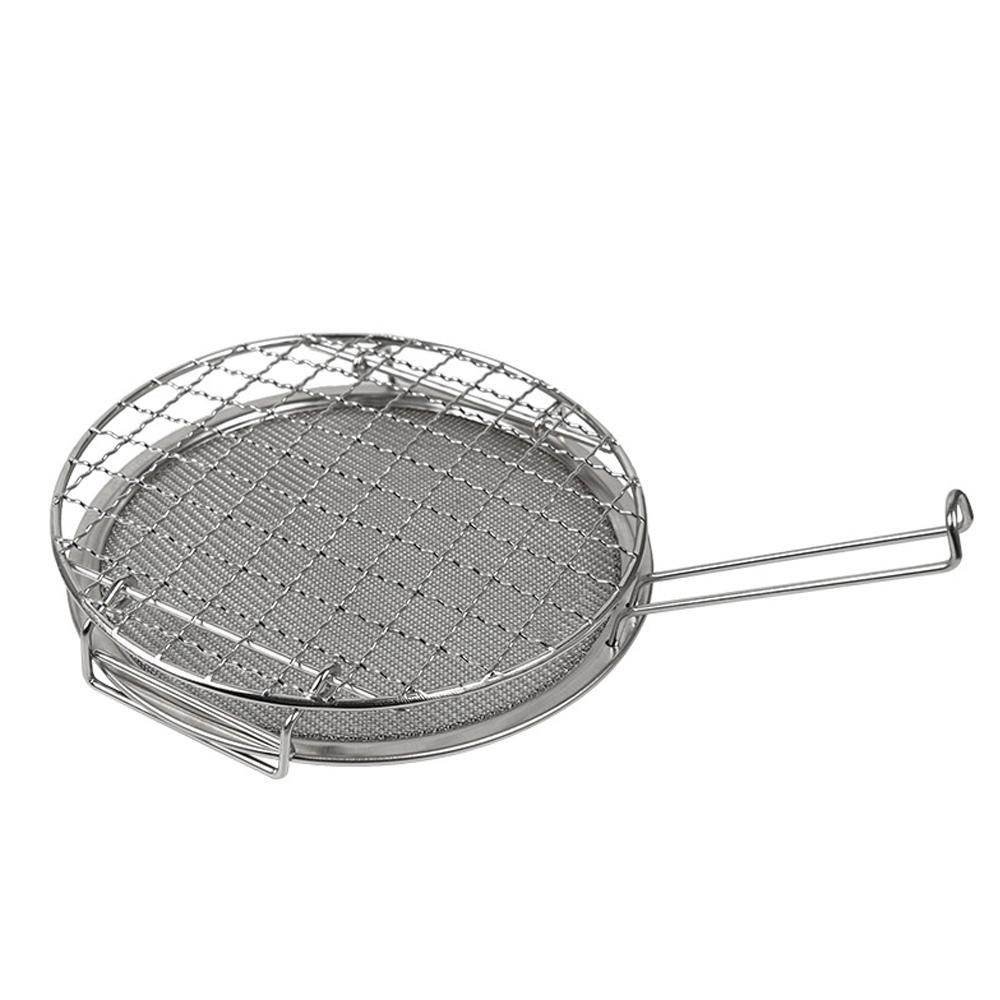 Portable StoveTop Grill Net Mini Foldable Furnace Grill Rack Barbecue Toast Baking Holder Heating Bracket Outdoor BBQ Cooking Tools