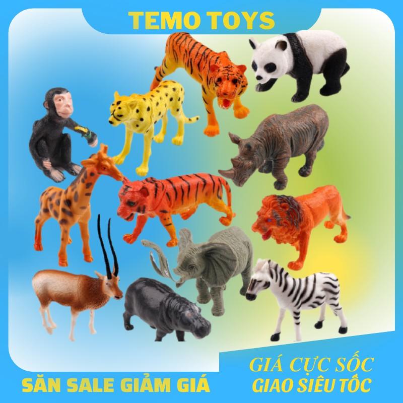 Đồ chơi 12 con gíap cho bé , bộ đồ chơi động vật mô hình bằng nhựa