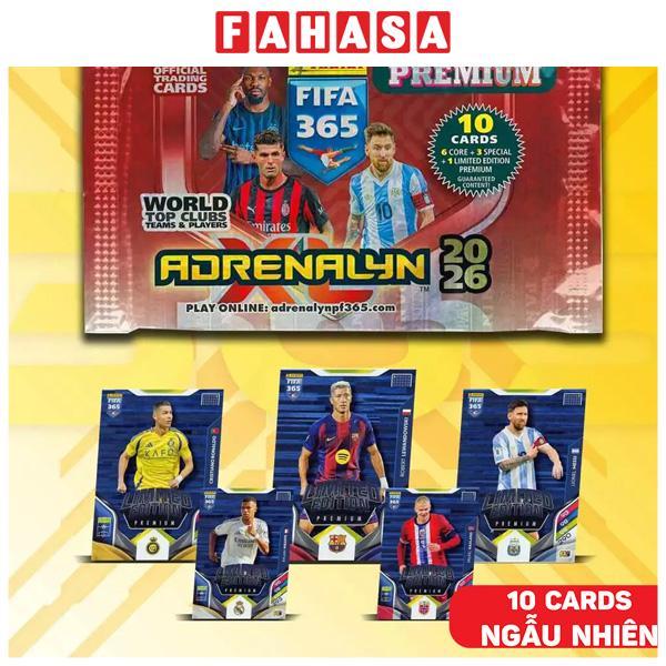 Gói Thẻ Hình Fifa 365 2026 Adrenalyn - Hạng Sang - Panini (10 Cards Ngẫu Nhiên/Túi)
