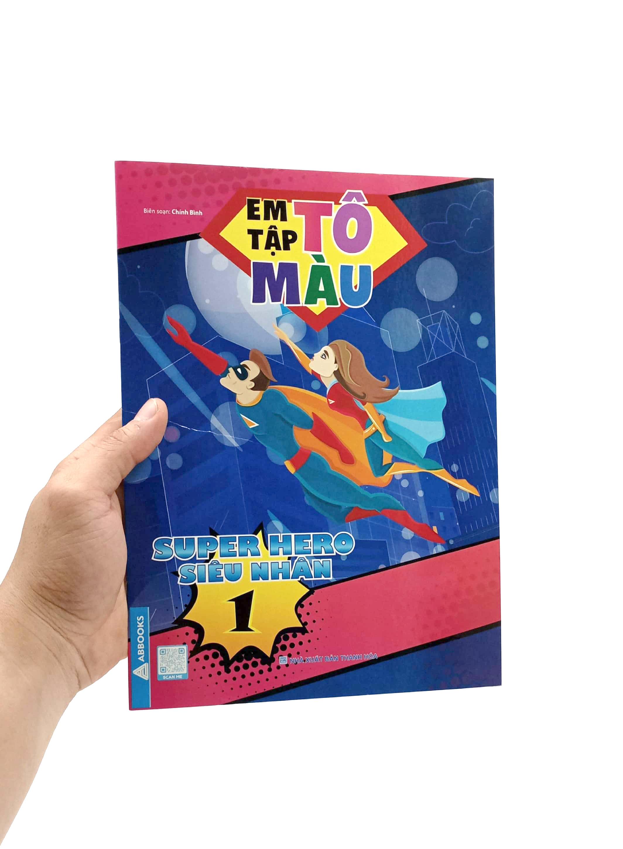 Em Tập Tô Màu - Super Hero Siêu Nhân 1