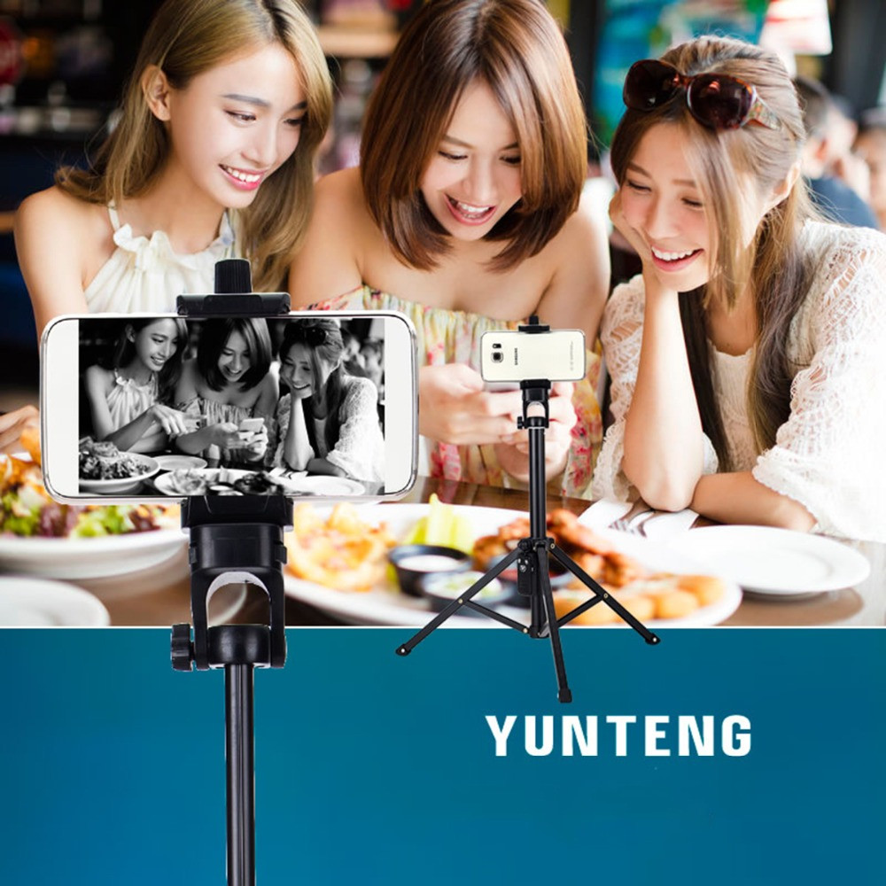 Gậy Tự Sướng Bluetooth Kiêm Chân Đế Yunteng 1688 - Hàng Nhập Khẩu - Tặng túi đựng qafa tiện lợi