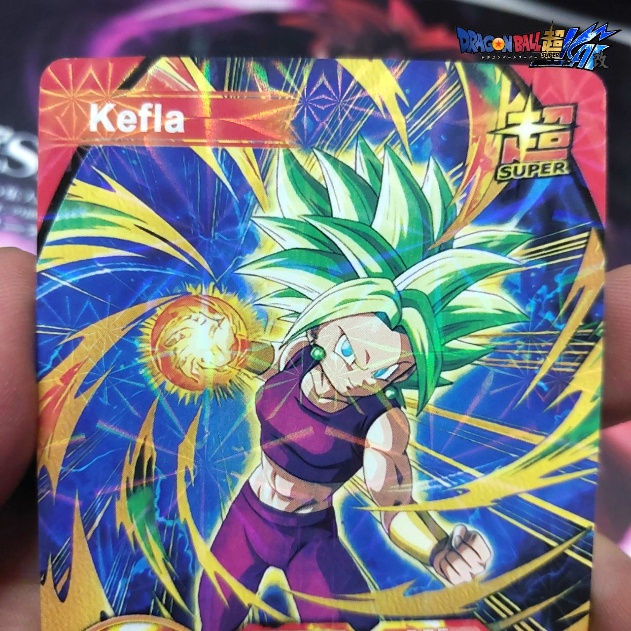 Card Dragon ball Red Kefia XR 26 Nữ xay da năng lượng xanh chưởng 1459 NF5 1-16