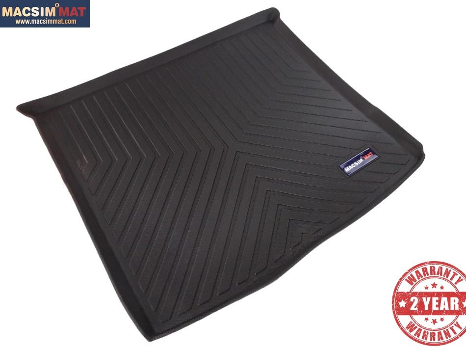 Thảm lót cốp Mercedes M class 2012-2015 nhãn hiệu Macsim chất liệu TPV cao cấp màu đen