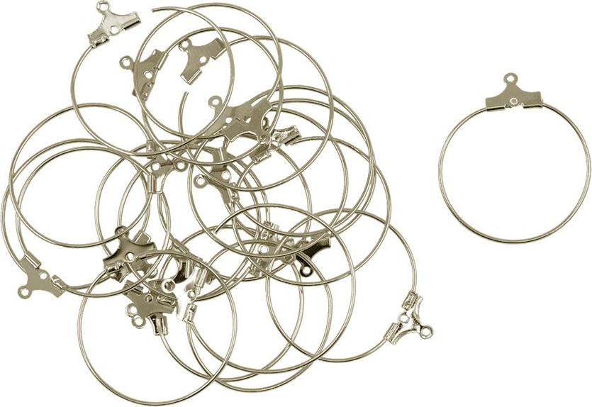 40 chiếc Chiếu Trúc Hạt Vòng Vòng Bông Tai Tai Dây Trang Sức Làm Cho Những Phát Hiện TỰ LÀM Bằng Đồng