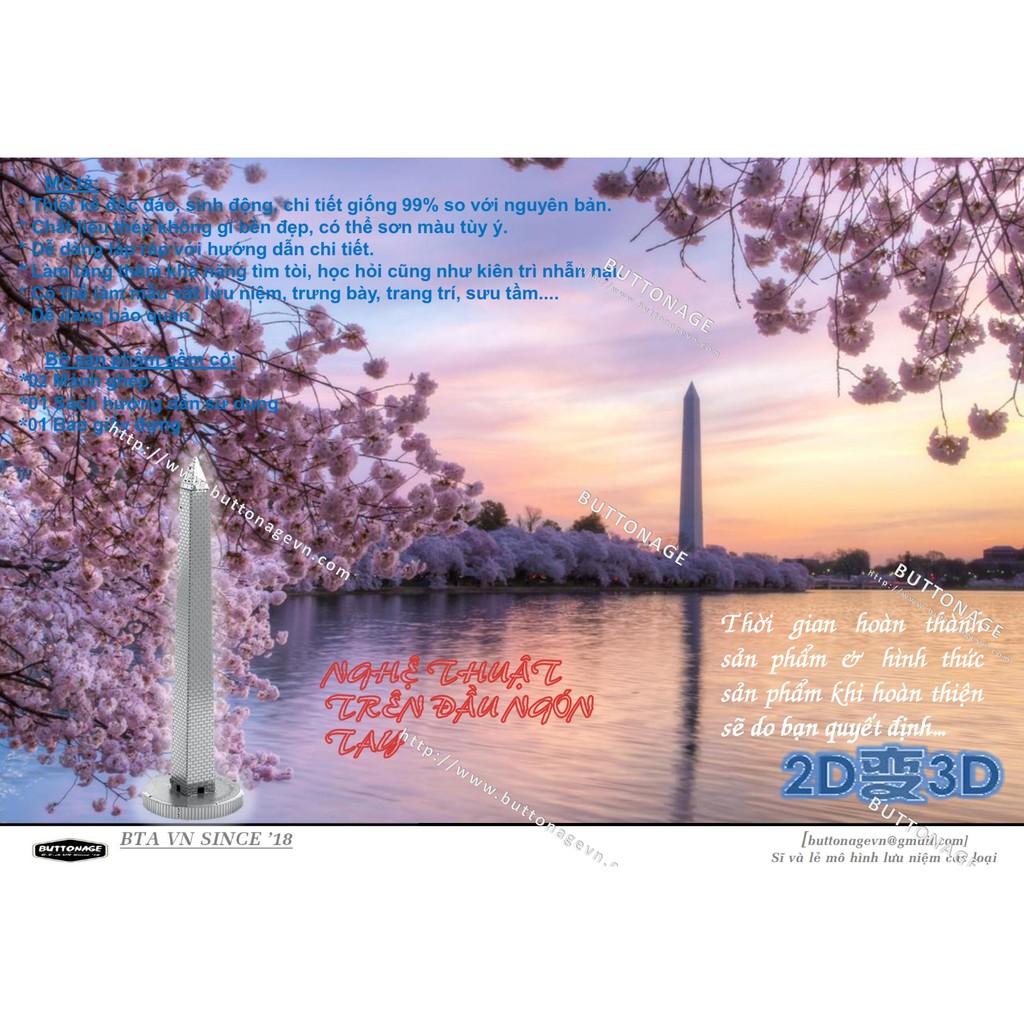 Mô Hình Lắp Ráp 3d Tượng đài Washington